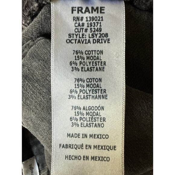 FRAME Le Sylvia Slender Straight Women’s Size 31 in Octavia Drive - Picture 9 of 10